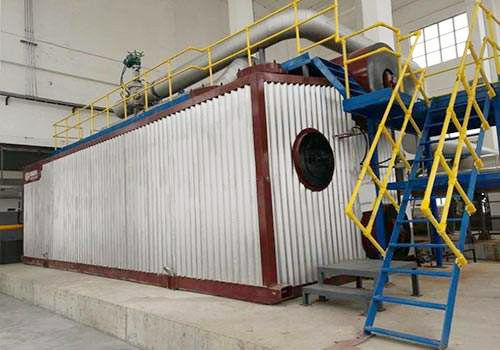 Ποιότητα  Power Station Coal Fired Industrial Hot Water Boiler 17.5MW 130℃ Double Drum Circuit εργοστάσιο