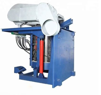 Ποιότητα  Steel Shell Large Melting Furnace / Industrial Silver Melting Equipment 1400KW εργοστάσιο