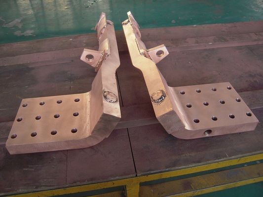 Bloque de sujeción del horno de arco de plasma de electrodo contacto para el horno de arco de RF de EAF LF