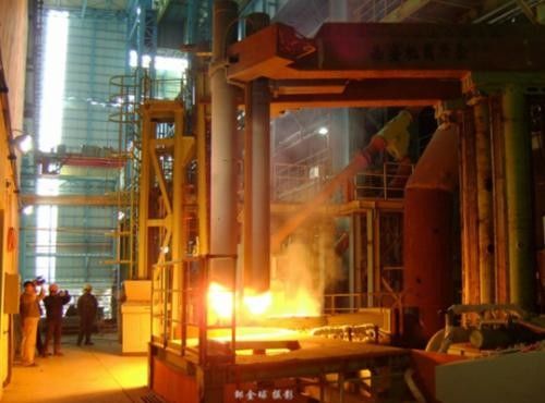 Forno elétrico de produção de ferrossilício, Forno de cadinho elétrico com alta eficiência elétrica