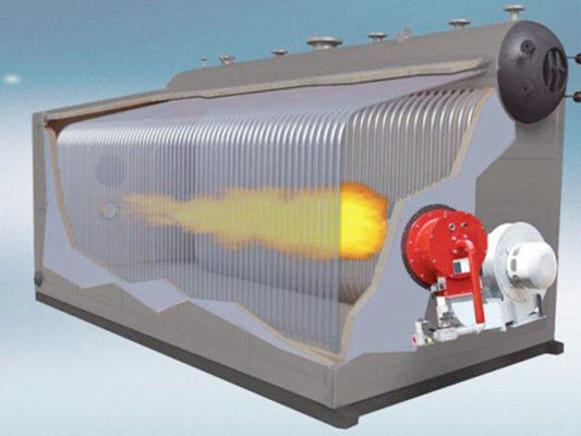 オートマティックプロパンウォーターボイラー ガスで燃える中央暖房 7MW 縦方向