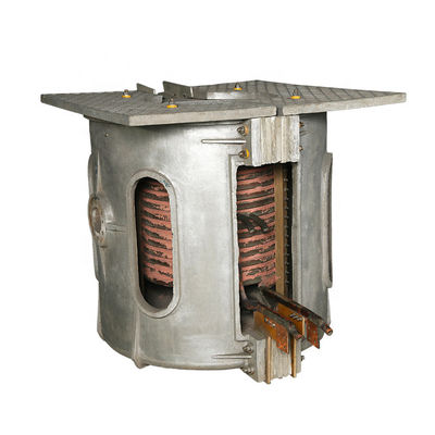 Forno de fusão de alumínio de indução de sucata de metal 150 kg Capacidade para ferro / cobre / aço