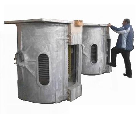 金属鋼銅用スクラップ誘導アルミニウム溶解炉 1000HZ 周波数
