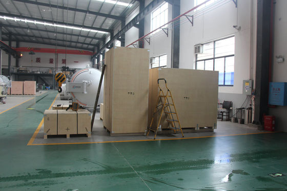 Forno de sinterização a vácuo feito sob medida com controle por tela sensível ao toque 2380 ° C