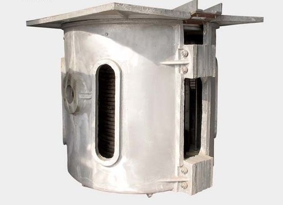 アルミシェルインダクション産業溶融炉 鉄/銅の破片を溶かす