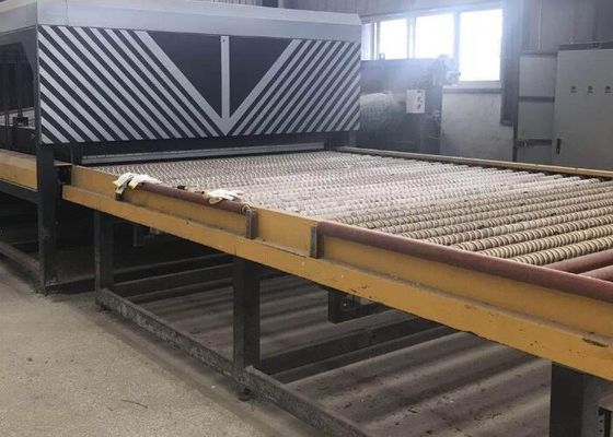 Centrale di temperatura del vetro completamente automatica, macchina per la produzione del vetro 2440 * 3660 Servizio OEM