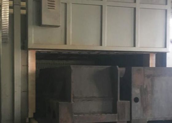 Bogie Hearth Furnace Industrial Heat Treat Oven Energy Saving With Full Fiber Lining