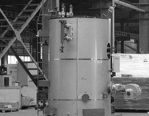 Mini Vertical Steam Gas Fired Boiler Tipo de circulação natural Vertical Three Return Structure