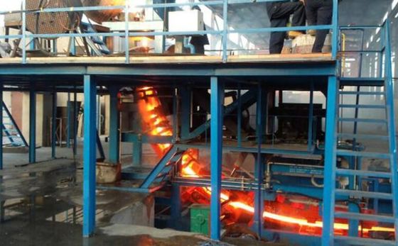 Máquina de fundição de alumínio CCM de arranque rápido com automação de alto desempenho