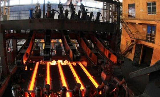 Billette d'acier pour machine de coulée verticale courbe